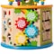 Shpilmaster 8 in 1 Wooden Kids Activity Play Cube, Fun Toy Center For Playroom, Nursery, and Doctors' Office QI004595 - alternate 2